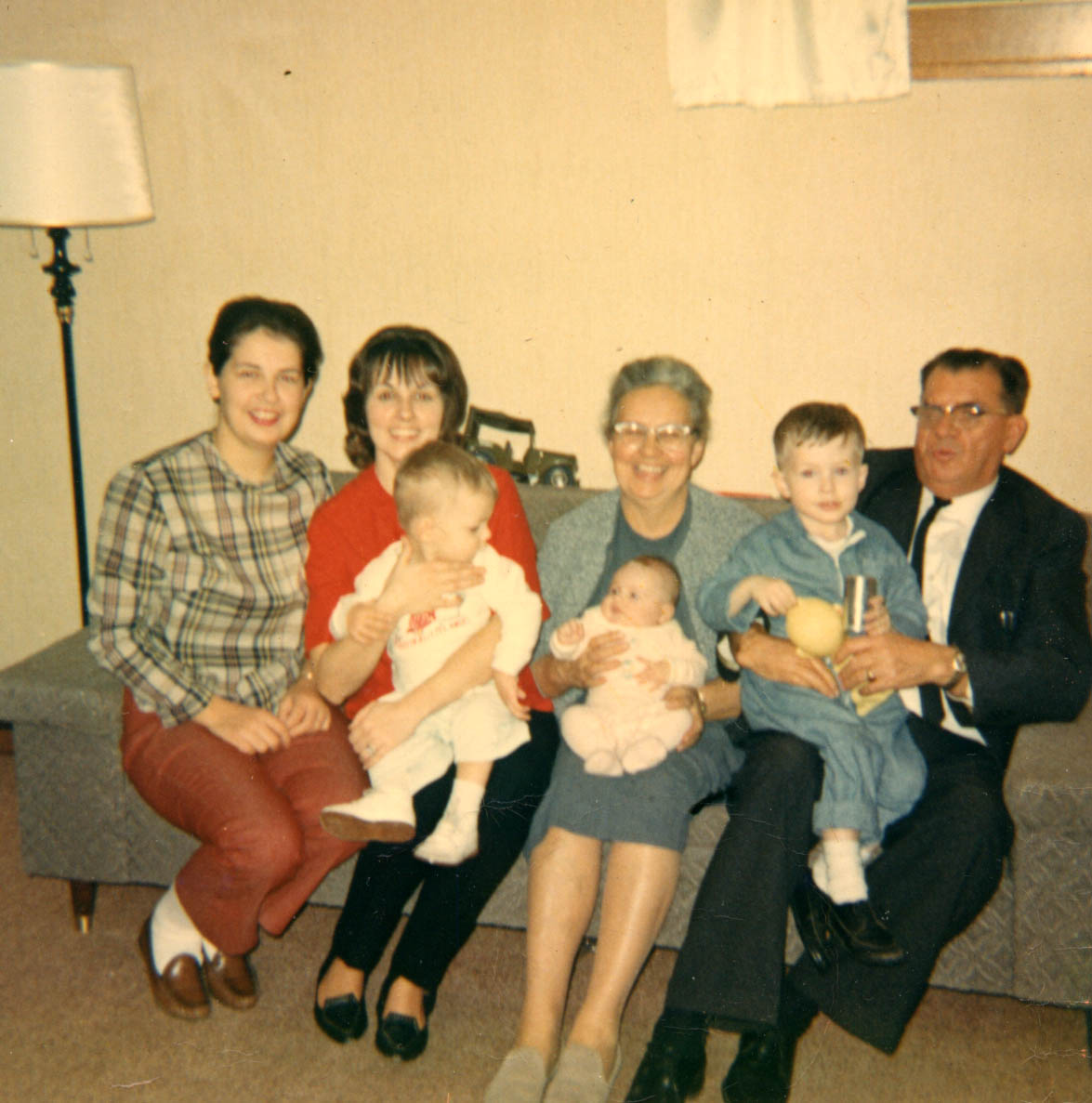 Lakie, Ruth, Telia, Bill, Vic, Lynette, Jeff 1965