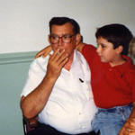 James and grandson James (Tadpole)