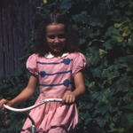 Ruth and her tricycle