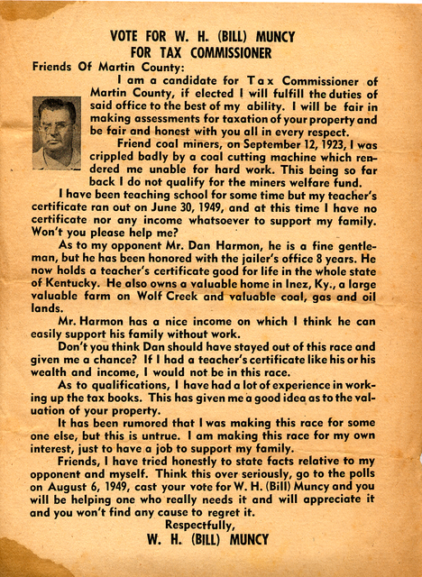 Bill Tax Commissioner 1949